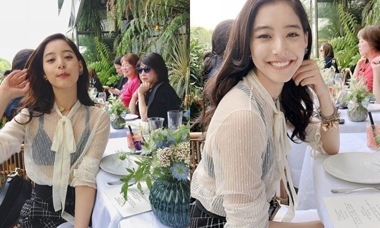 新木优子时尚秀,新木优子在东京时装周