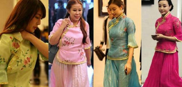 baby伴娘服什么颜色好看,杨幂设计的伴娘服