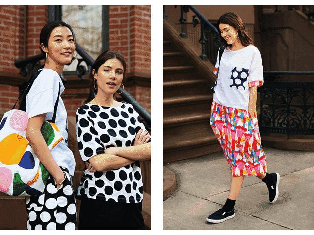 种草机时尚穿搭,优衣库设计师合作款保暖两面穿