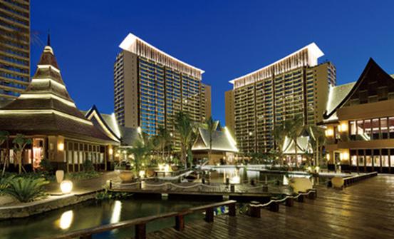 海南三亚美丽之冠七星级酒店,海南九棵树七星级酒店