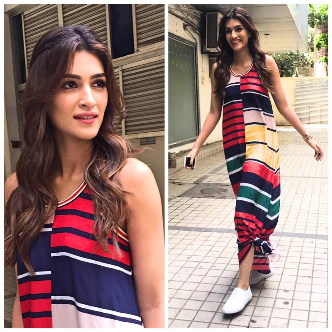 条纹式衣服搭配,经典条纹衣服搭配