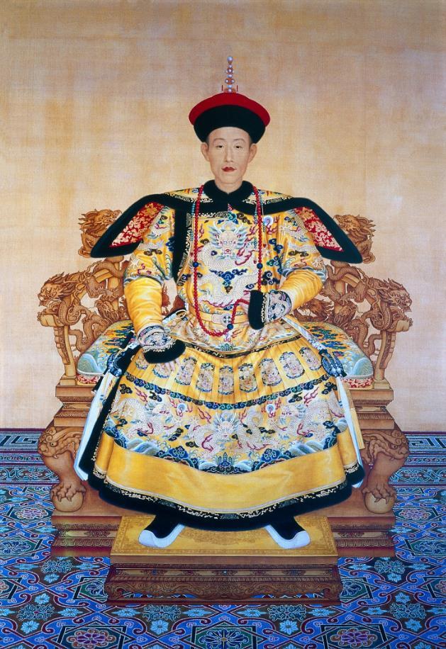 清朝历代皇帝顺序图,清朝十二帝排名顺序及皇帝列表