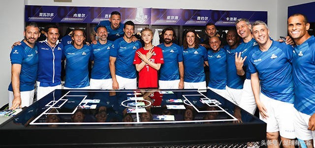 传奇明星足球赛鹿晗,鹿晗传奇