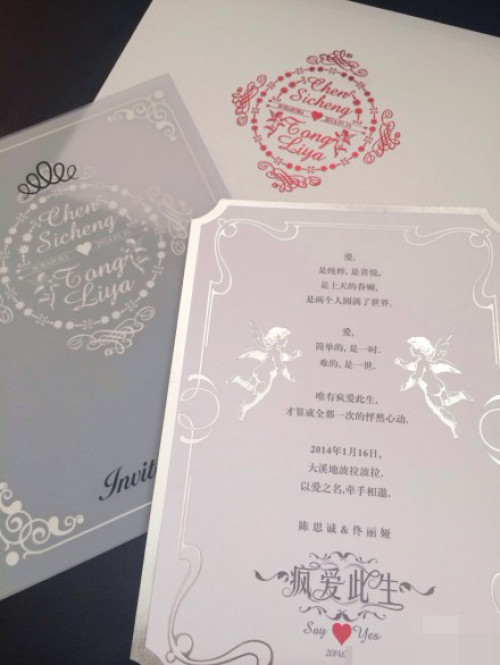 结婚请柬推荐小清新,婚礼请柬推荐手绘简单