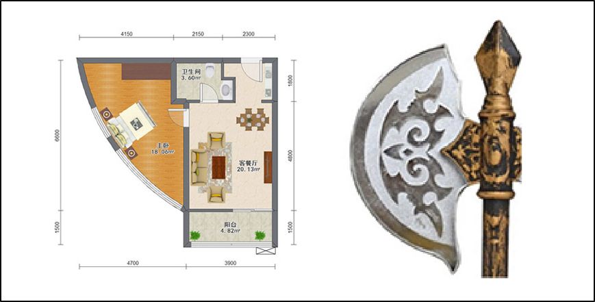 史上奇葩户型大集合,史上最奇葩户型