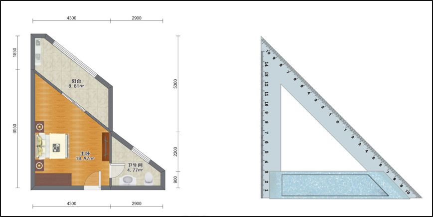 史上奇葩户型大集合,史上最奇葩户型