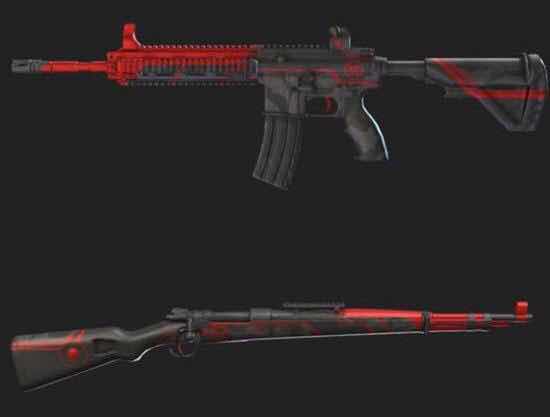 绝地求生最新枪械皮肤消息,绝地求生最新全部枪械皮肤