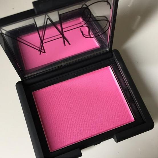 natashaglam水泥盘和nars腮红,narsdeepthroat腮红和3ce