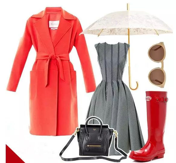 下雨天穿雨鞋防水又好看时尚,穿上雨鞋