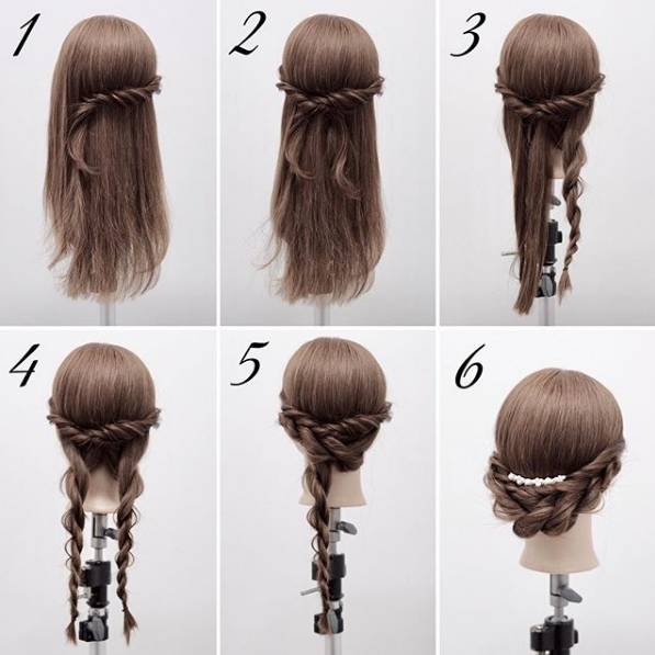 头发少怎么弄才好看,头发怎么扎好看教程