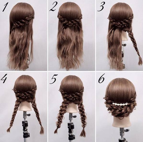 头发少怎么弄才好看,头发怎么扎好看教程