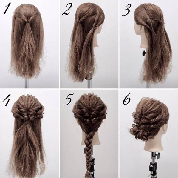 头发少怎么弄才好看,头发怎么扎好看教程