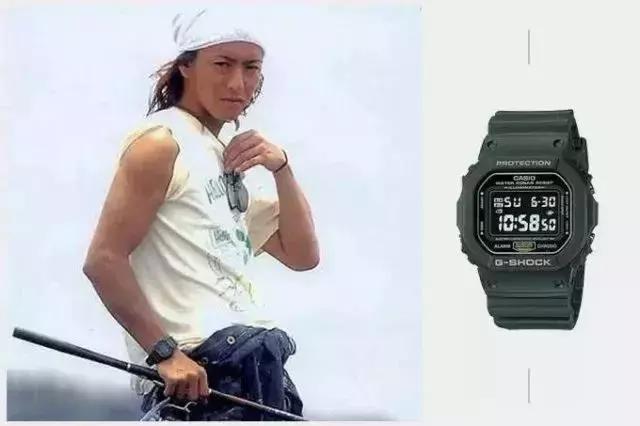 余文乐佩戴gshock手表,余文乐狂兽渔枪