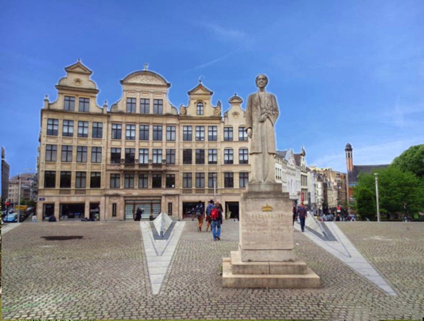 春天里走进比利时布鲁塞尔 (布鲁塞尔艺术山皇家广场)