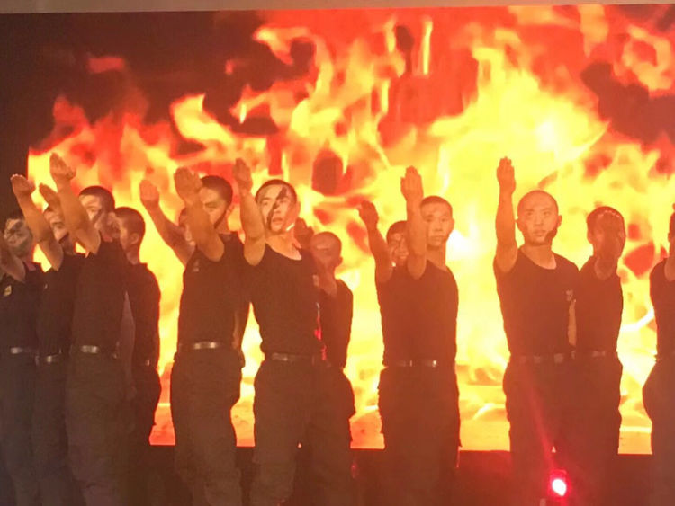 雏鹰的天空梦想的舞台（原创：崔茗子）