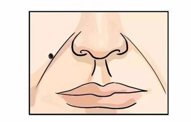 面相好痣和恶痣的区别图片,面相中女人眉毛之间有痣代表什么