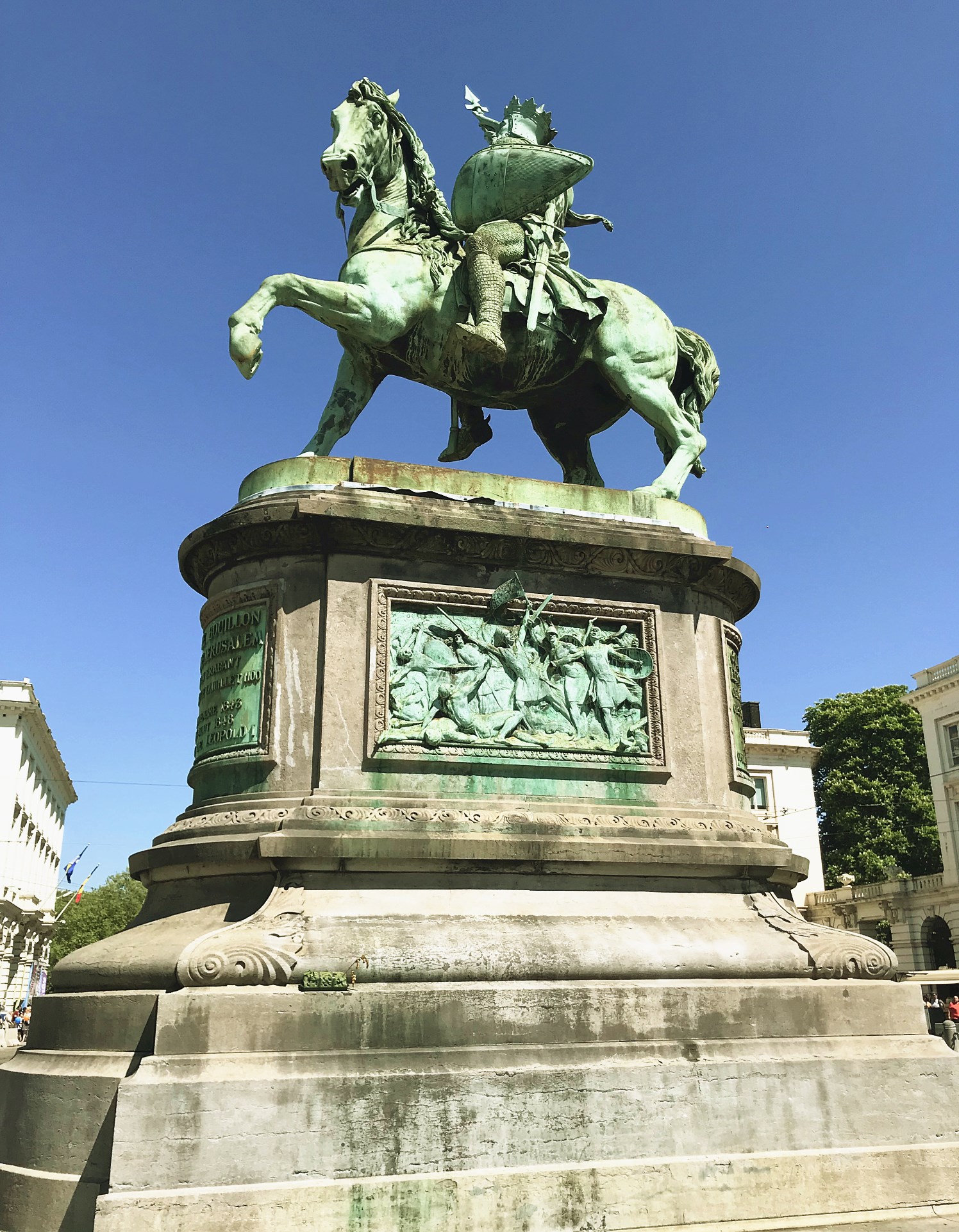 春天里走进比利时布鲁塞尔 (布鲁塞尔艺术山皇家广场)