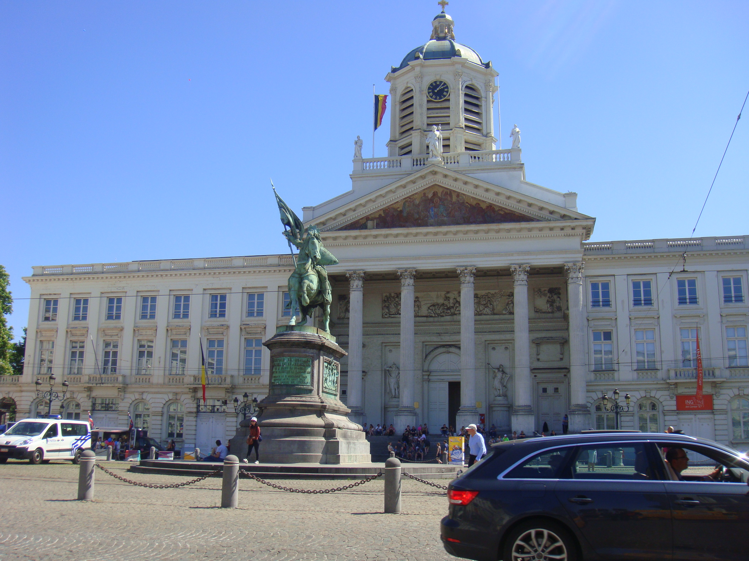 春天里走进比利时布鲁塞尔 (布鲁塞尔艺术山皇家广场)