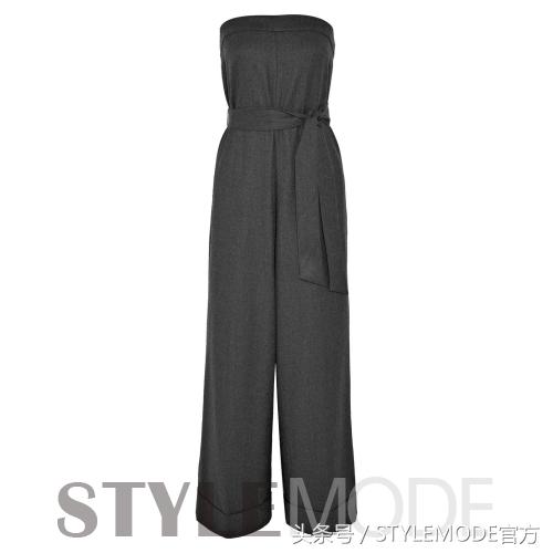 连体裤真的随便一穿都时髦,迷人又优雅的连体裤穿搭