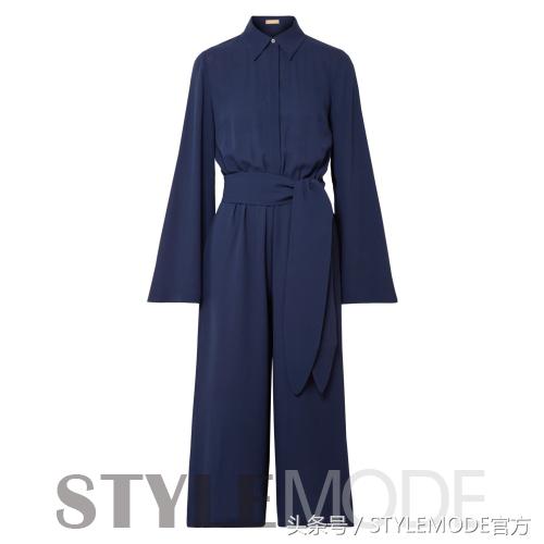 连体裤真的随便一穿都时髦,迷人又优雅的连体裤穿搭