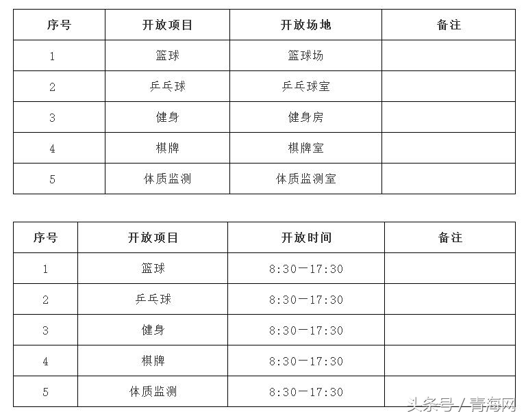 青海体育馆免费开放时间,青海体育馆免费健身馆