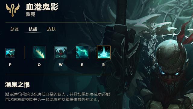 英雄联盟血港派克怎么出现,英雄联盟血港鬼影派克怎么购买