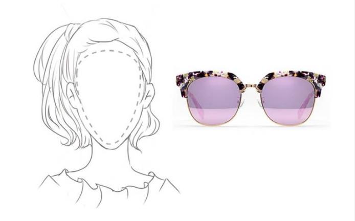 怎么知道自己的脸型适合什么墨镜,墨镜怎么选择适合自己的脸型