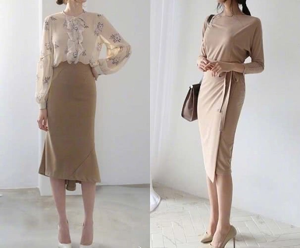 气质百搭显瘦白月光牛仔裙,半身牛仔裙穿搭秋冬中长款搭配