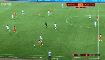 张玉宁狂奔20米破门王者归来下一站回归中超乃最佳选择