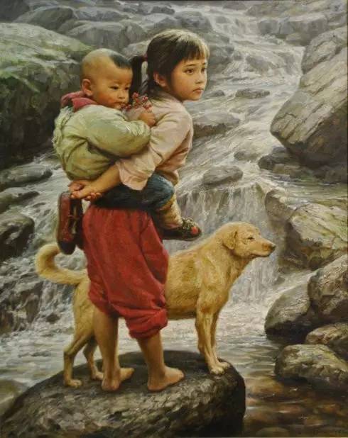 油画里刻骨的乡愁看了想哭,油画里刻骨的乡愁看了想哭的人