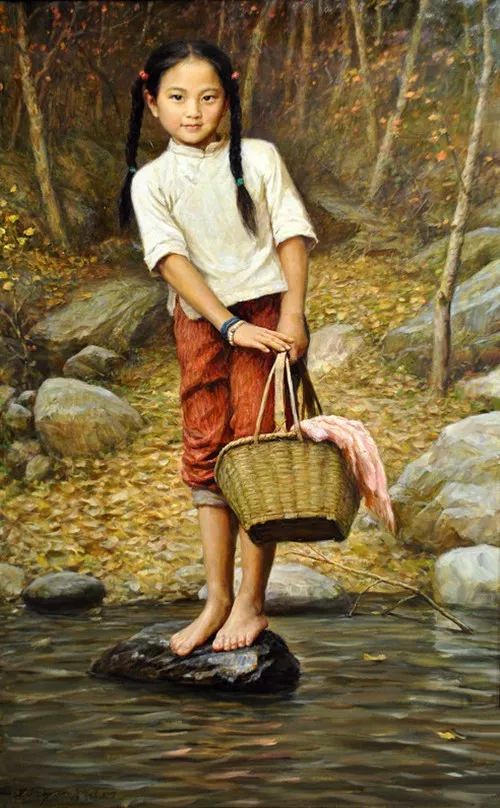 油画里刻骨的乡愁看了想哭,油画里刻骨的乡愁看了想哭的人