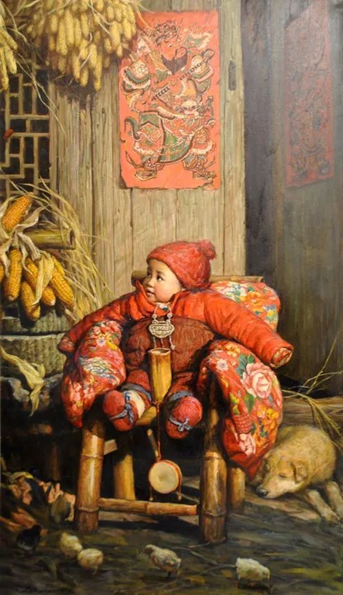 油画里刻骨的乡愁看了想哭,油画里刻骨的乡愁看了想哭的人