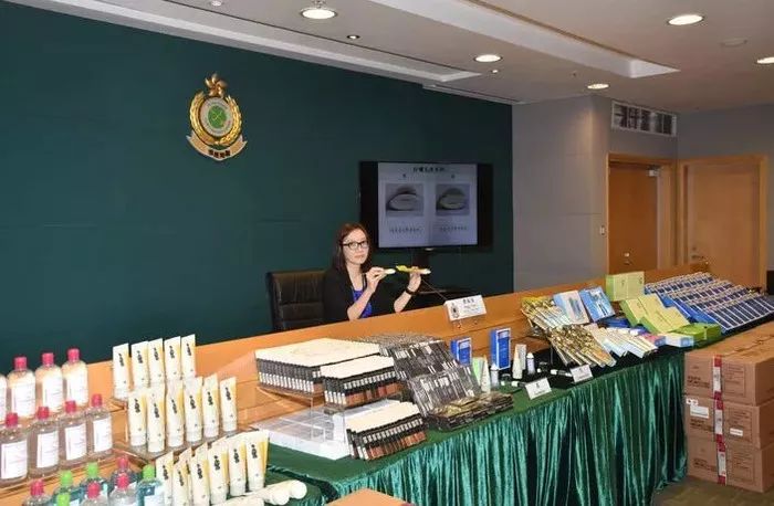 香港海关查获72万假化妆品,香港化妆品假货最新新闻