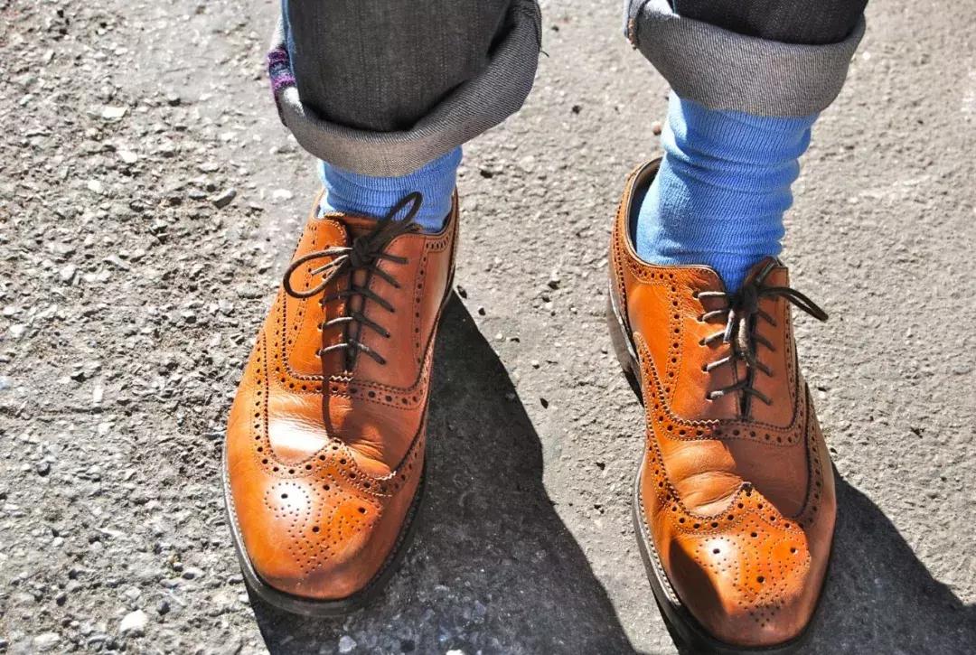 皮鞋光面和布洛克,布洛克漆皮皮鞋