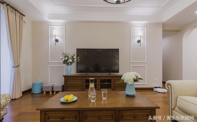 美式三居115平米装修,美式三室全屋装修效果