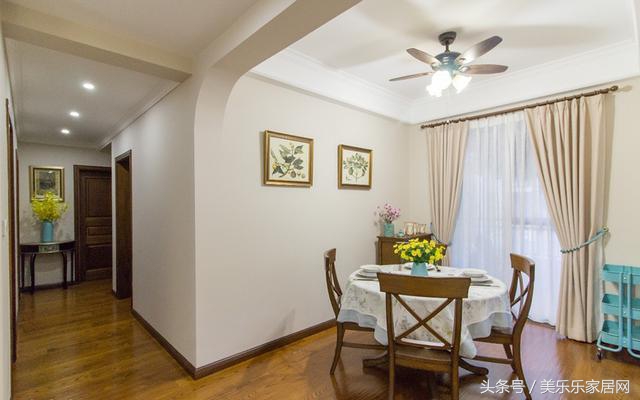 美式三居115平米装修,美式三室全屋装修效果