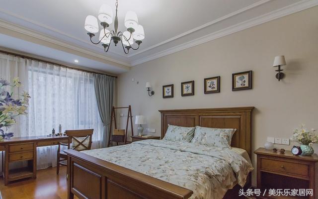 美式三居115平米装修,美式三室全屋装修效果