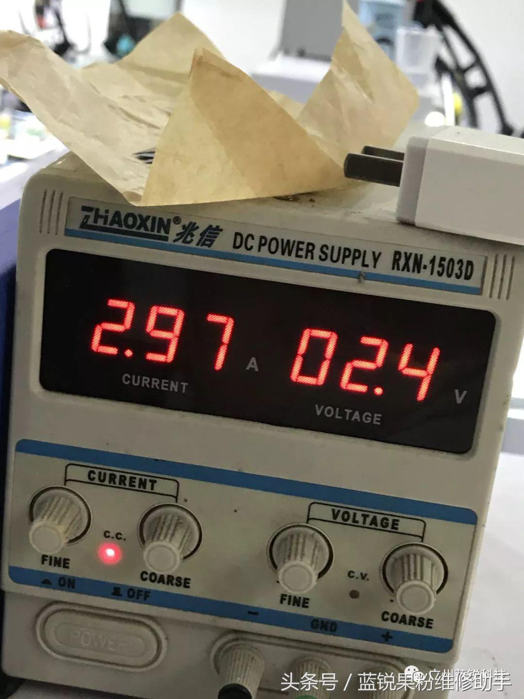 iphonex加电短路的维修思路,iphonex无故重启主板维修