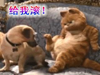 给我滚——骂出幽默的搞笑动图文字表情包