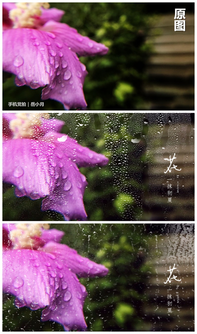 多种“玻璃水雾”、“大雨倾盆”特效｜手机一键搞定