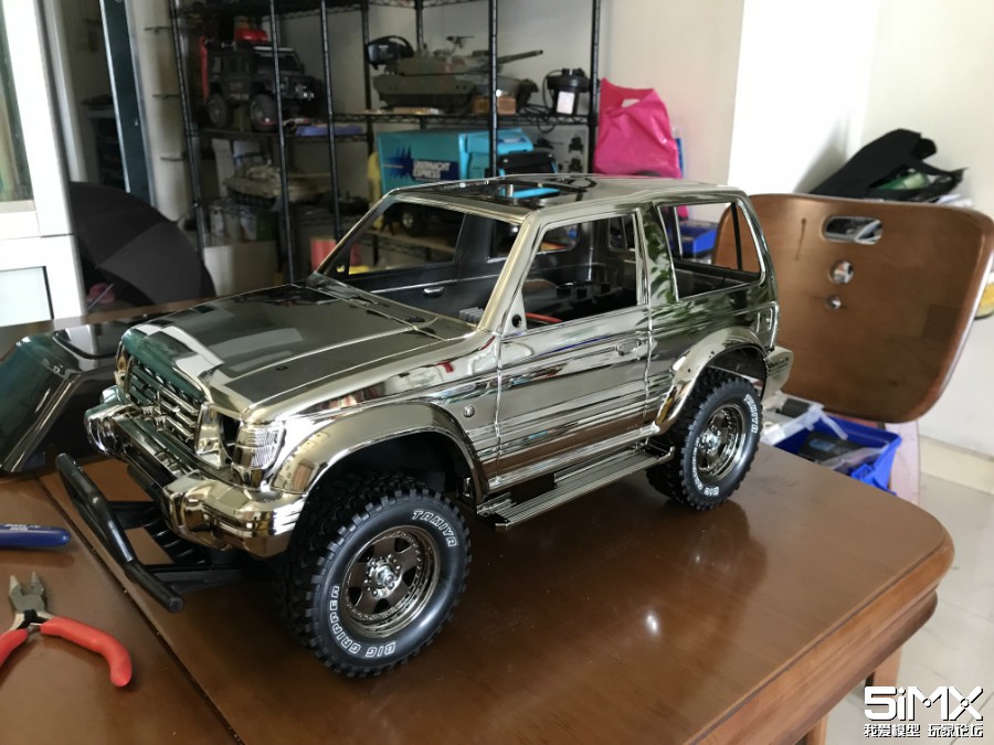 田宫cc01帕杰罗开箱,cc01帕杰罗