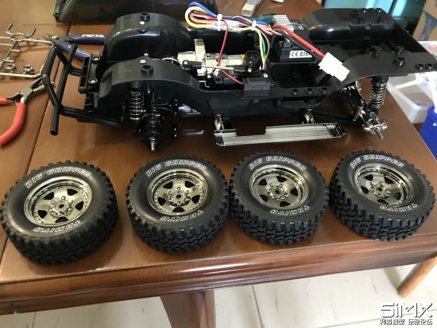 田宫cc01帕杰罗开箱,cc01帕杰罗