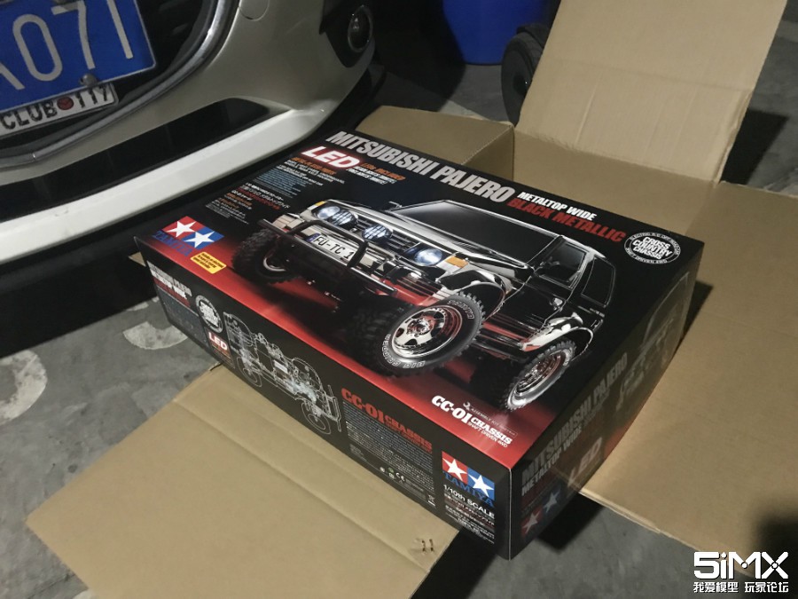 田宫cc01帕杰罗开箱,cc01帕杰罗