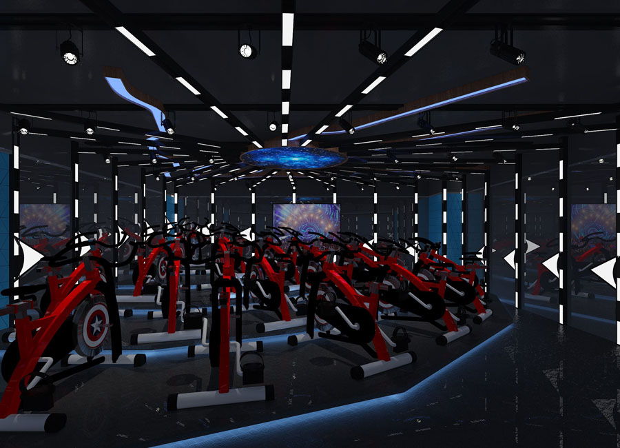 健身会所设计风格,健身会所招牌设计图