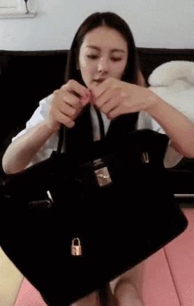 张雨绮晒爱马仕照片,张雨绮卖化妆品