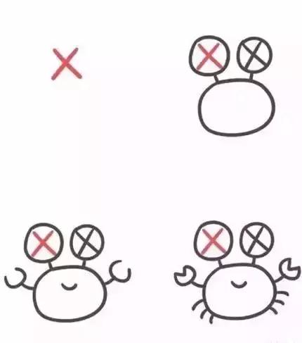 26个字母大小写创意简笔画,26个字母超实用的简笔画教程