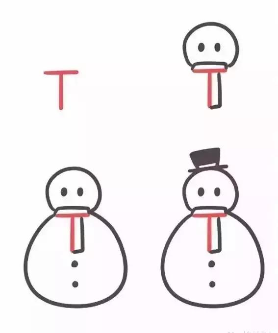26个字母大小写创意简笔画,26个字母超实用的简笔画教程