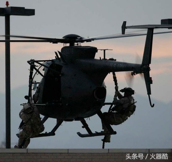 美军特种作战航空团,美国陆军de100特种作战团