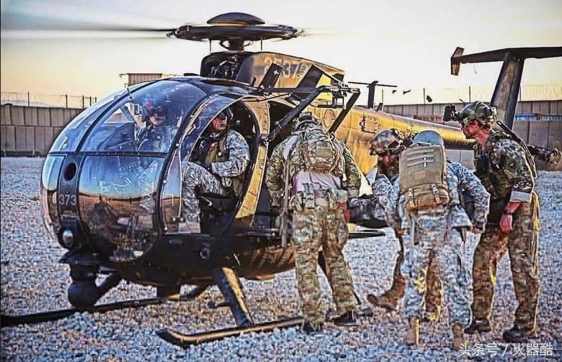 美军特种作战航空团,美国陆军de100特种作战团