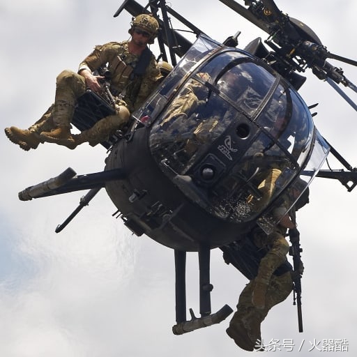 美军特种作战航空团,美国陆军de100特种作战团